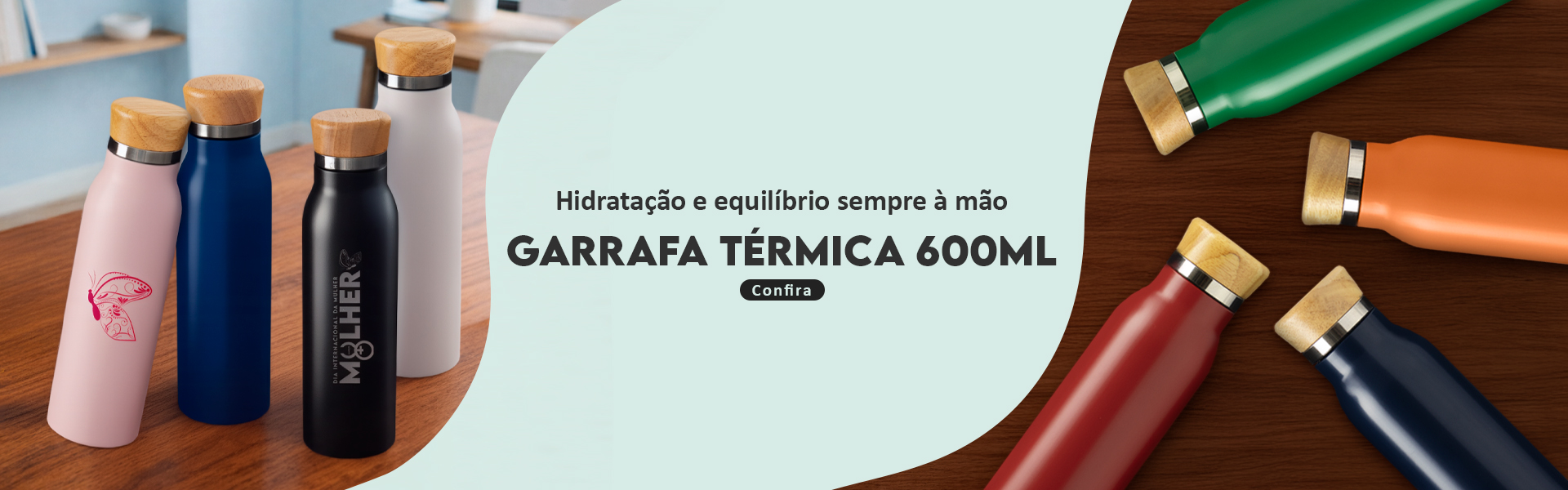 Garrafa T&eacute;rmica 600ml