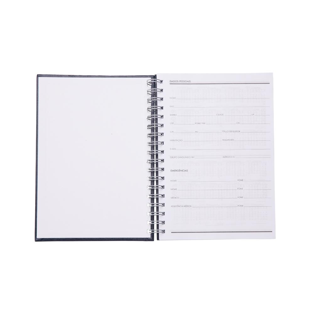 Caderno de Couro Sintético