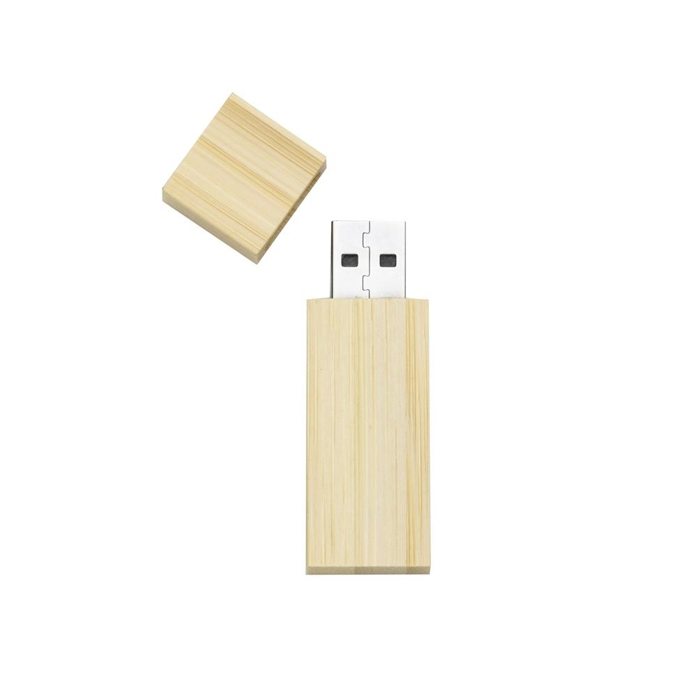 Conjunto Estojo e Pen Drive Bambu 4GB/8GB/16GB/32GB