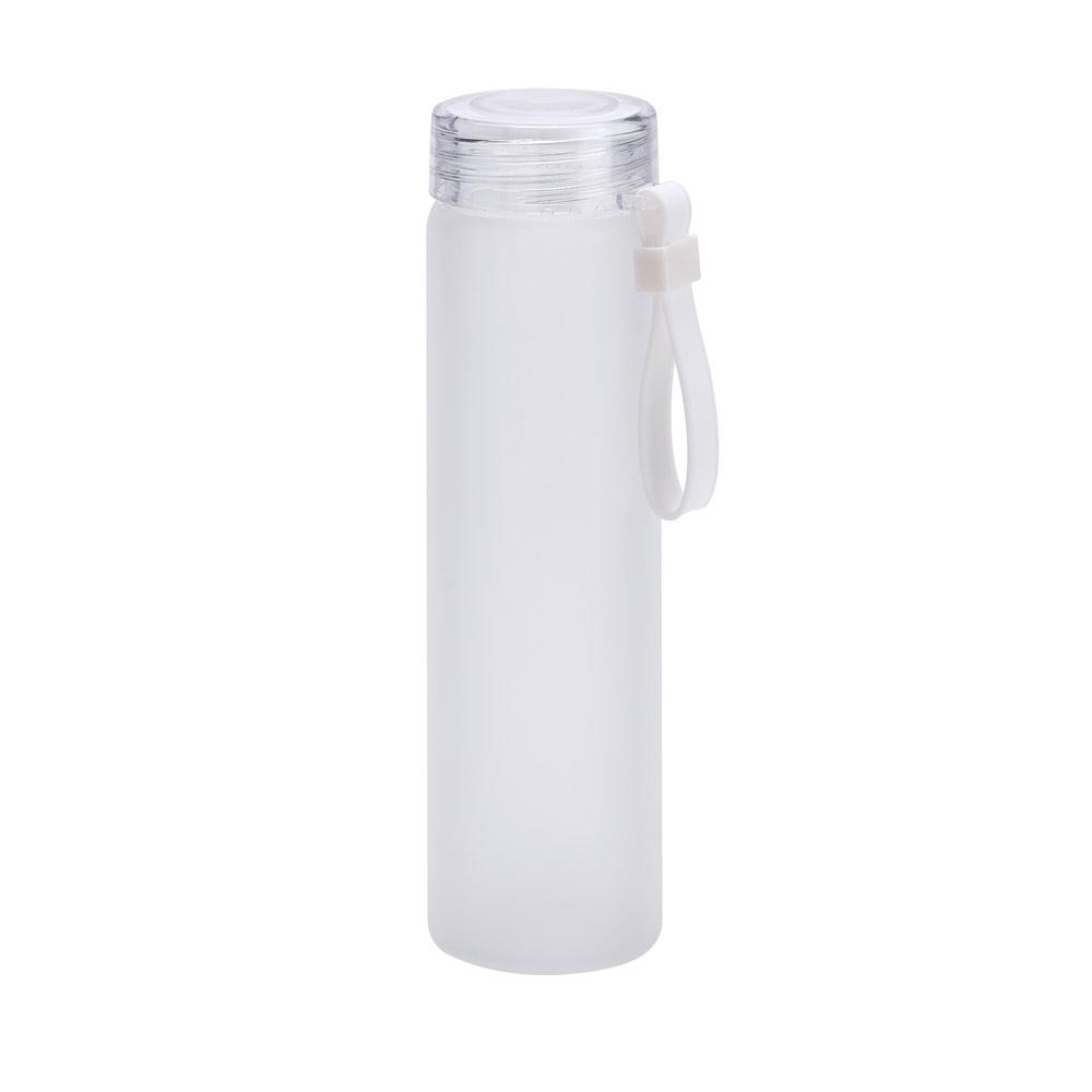 Garrafa de Vidro 470 ML Jateado Bicolor